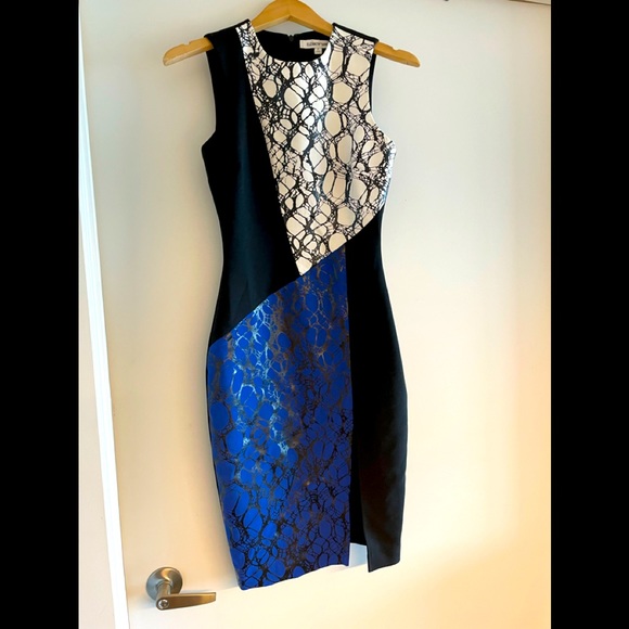 Elizabeth & James Printed MIDI Dress - Picture 5 of 6